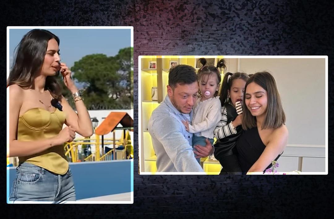 Zeynep Sever, Amine G&uuml;lşe ve Mesut &Ouml;zil'in l&uuml;ks villasına gitti! Oyun parkı, hobi odası, spor salonu...