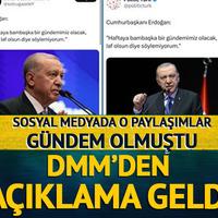 "Haftaya bambaşka bir gündemimiz olacak" sözleri gündem olmuştu! DMM'den açıklama