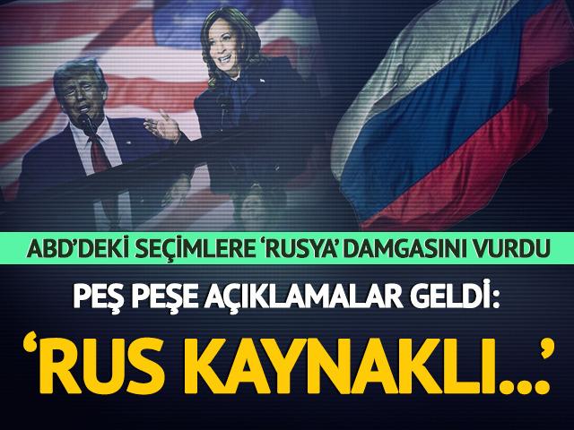 ABD'deki seçime 'Rusya' damgasını vurdu: 'Rus kaynaklı...'