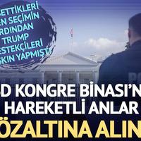 ABD Kongre binasında hareketli anlar! İşaret fişeği atma tabancasıyla gelen kişi gözaltına alındı