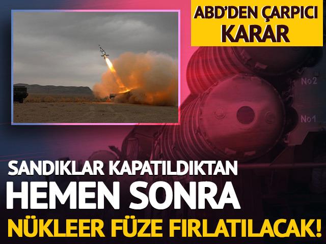 Dünya seçim sonuçlarına kilitlenmişken ABD'den çarpıcı karar