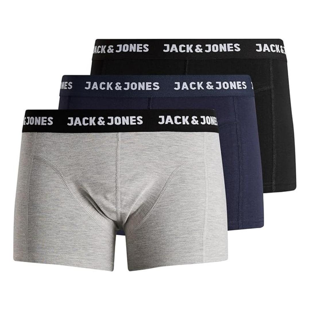 JACK & JONES Jacanthony Trunks 3'lü paket Noosboxer Şort