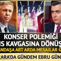 Ankara'da gündem Ebru Gündeş! Konser polemiği SMS düellosuna dönüştü