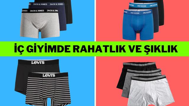 İç giyimde rahatlık ve şıklık arayanların favorisi olacak boxerlar indirime girdi