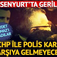 Esenyurt Belediyesi önünde gerilim