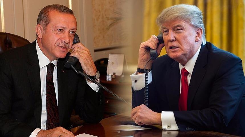 Cumhurbaşkanı Erdoğan'dan seçimleri kazanan Donald Trump'a tebrik telefonu!