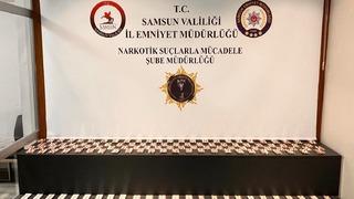 Samsun'da 3 bin 80 uyuşturucu içerikli hap ele geçirildi