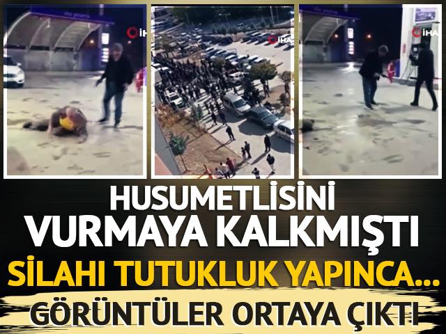 Silahı tutukluk yapınca öldürememişti...