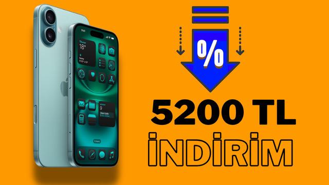 Gülümseten Kasım'a özel iPhone 16 Plus'ta 5200 TL indirim var