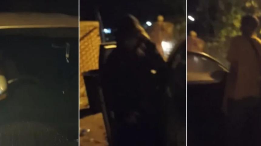 Kocasının  ihanetinden şüphelenerek adım adım takip etti! Kocasını başka bir kadınla arabada yakalayınca öfkeden deliye döndü