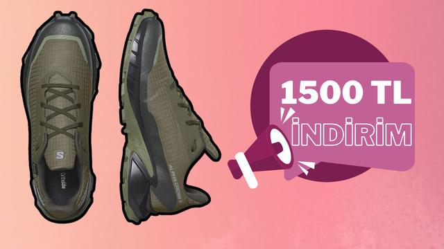 En zorlu parkurlarda yol arkadaşınız olacak Salomon Alphacross 5 GTX indirime girdi