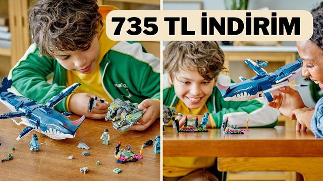 LEGO ve Avatar hayranlarını buluşturan yapım setinde 735 TL indirim