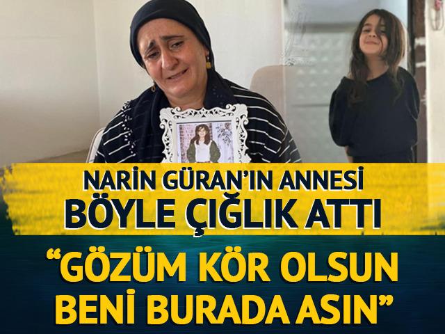 'Beni burada asın' Narin Güran davasında söz anne Yüksel Güran'da: 'Yemin ederim, gözüm kör olsun...'