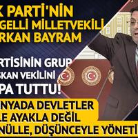 AK Parti'nin engelli milletvekili Serkan Bayram partisinin grup başkan vekilini topa tuttu!