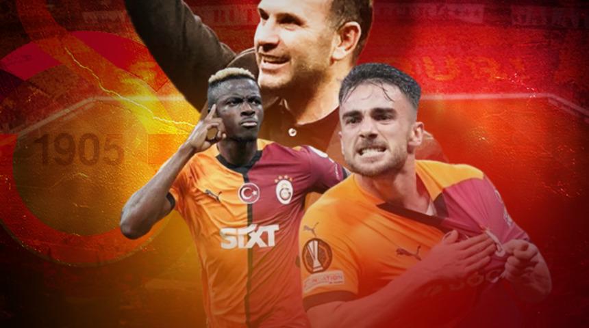 Okan Buruk'un rekor kırdığı maçta Galatasaray Tottenham'ı yıktı geçti: 3-2