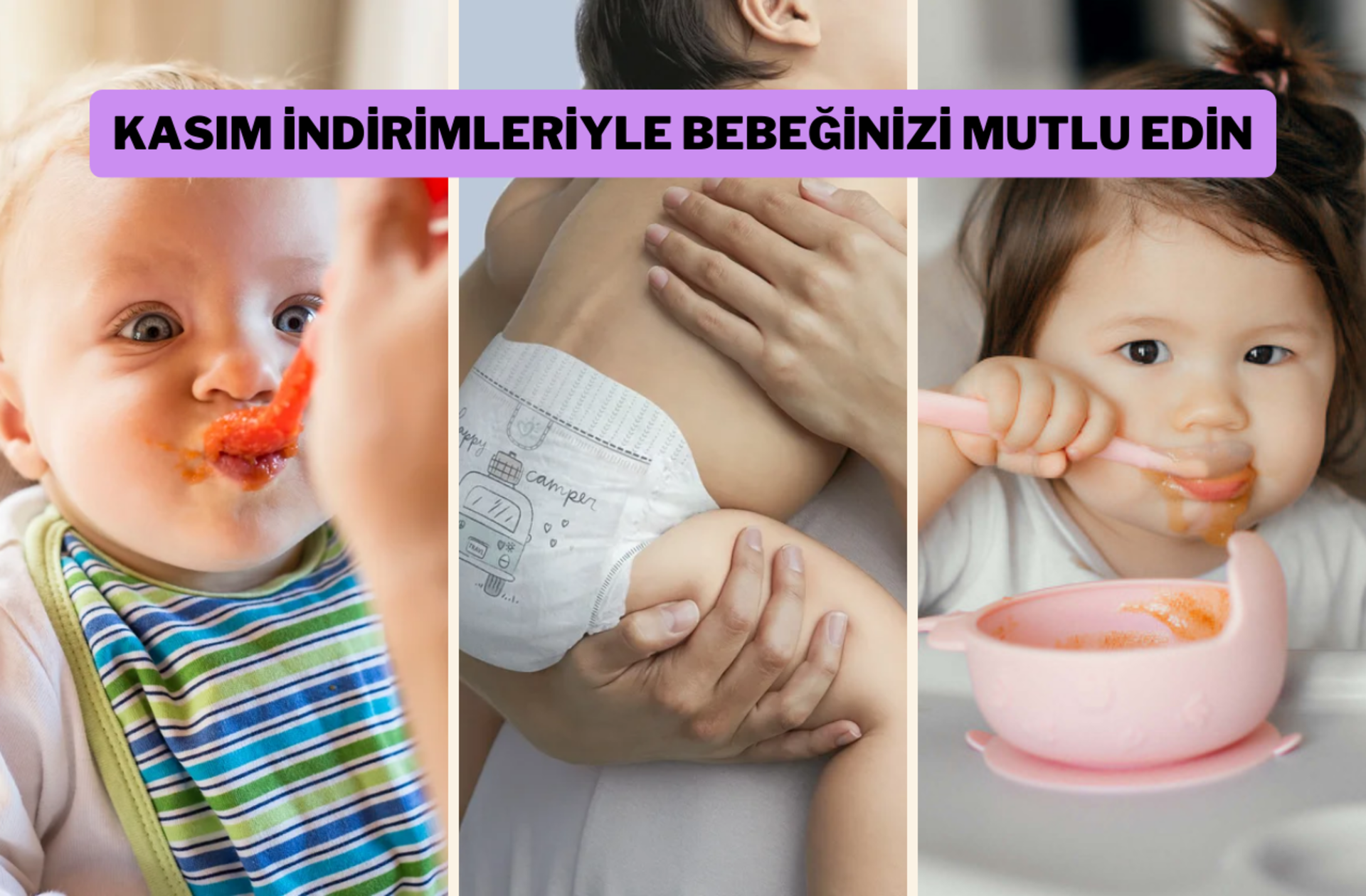 Bebek bezlerinde ve mamalarında Gülümseten Kasım indirimleri başladı