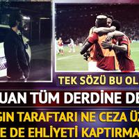 Ehliyeti kaptıran alkollü sürücünün keyfi yerinde: Galatasaray her şeyden önemli