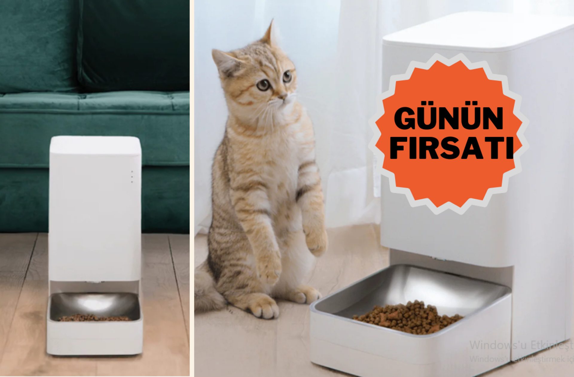 Çok satan Xiaomi Otomatik Mama Kabı'nda Gülümseten Kasım indirimi