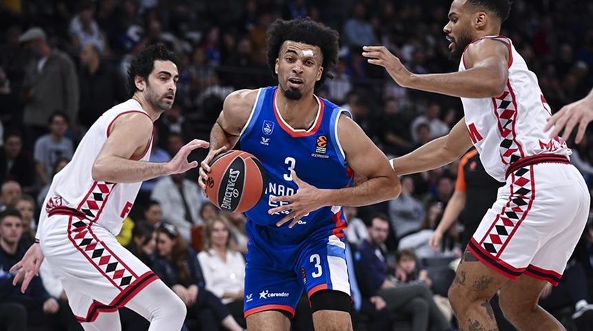 Anadolu Efes son çeyrekte yıkıldı! Monaco karşısında Euroleague'deki 4. mağlubiyetini aldı