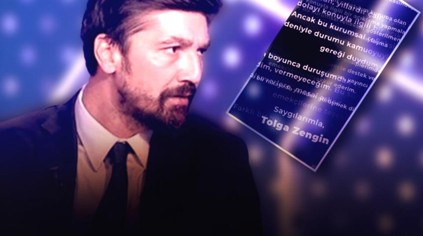 Trabzonspor - Fenerbahçe maçından sonra yayına çıkmamıştı... Tolga Zengin ''kabul edilemez'' dedi ve yayıncı kuruluştan ayrıldı!