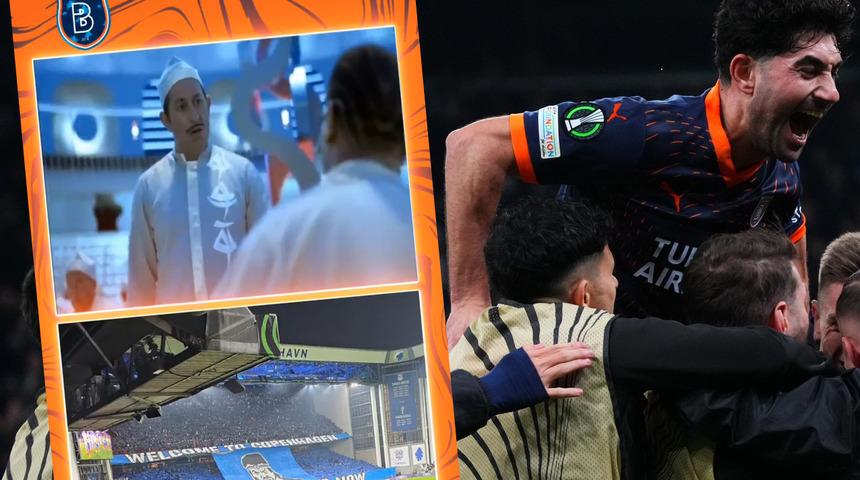 Büyük skandal! Kopenhag'taki küfürlü pankart sonrası Başakşehir'den Cem Yılmaz'lı yanıt... UEFA'dan özür mektubu geldi