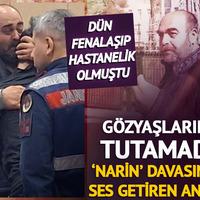 Baba Arif Güran gözyaşlarını tutamadı