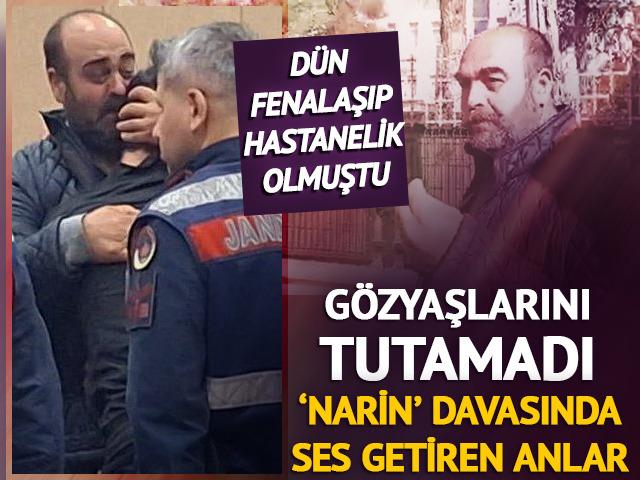 Baba Arif Güran gözyaşlarını tutamadı