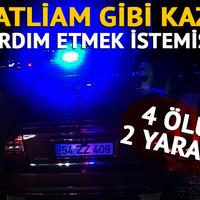 Mersin'de katliam gibi kaza! Yardım etmek istemişti... 4 ölü, 2 yaralı