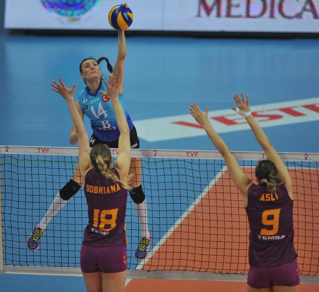 Bursa B&uuml;y&uuml;kşehir Belediyespor - Galatasaray: 1-3 1