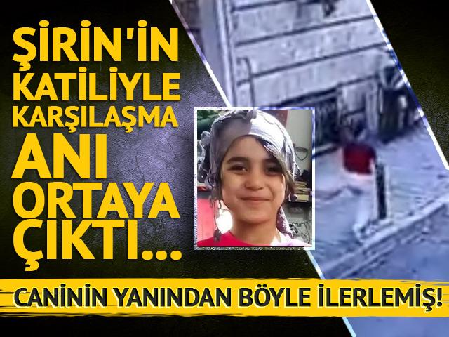 6 yaşındaki Şirin'in katiliyle karşılaşma anı