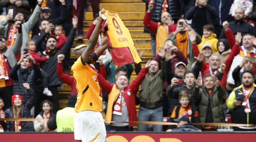  Victor Osimhen'den galibiyetin ardından Mauro Icardi sözleri: ''Ona armağan ediyorum''