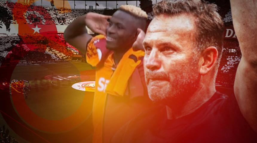 Galatasaray zirvede dolu dizgin! Victor Osimhen damgasını vurdu... Samsunspor'u 3-2 mağlup etti!