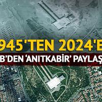 Milli Savunma Bakanlığı'ndan 'Anıtkabir' paylaşımı! 1945'ten 2024'e....