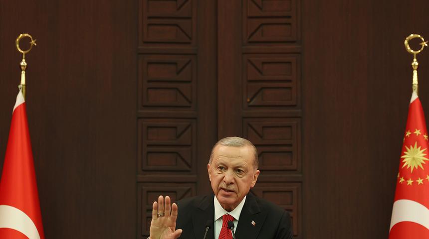 Cumhurbaşkanı Erdoğan: 'Terör örgütünün, belediye gücüyle haraç mekanizmaları kurmasına göz yumamayız'