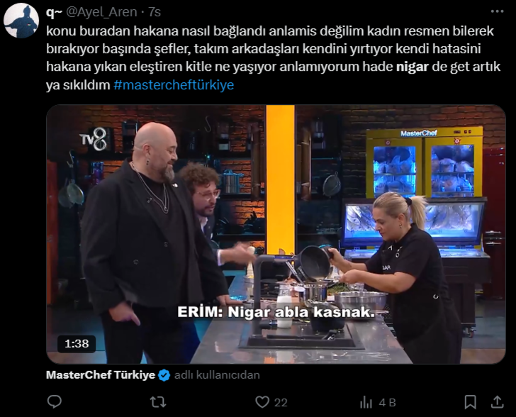 MasterChef'te kim elendi? Nigar'ın vedası sonrası o sözleri tepki çekti: Hakan ne alaka? G3
