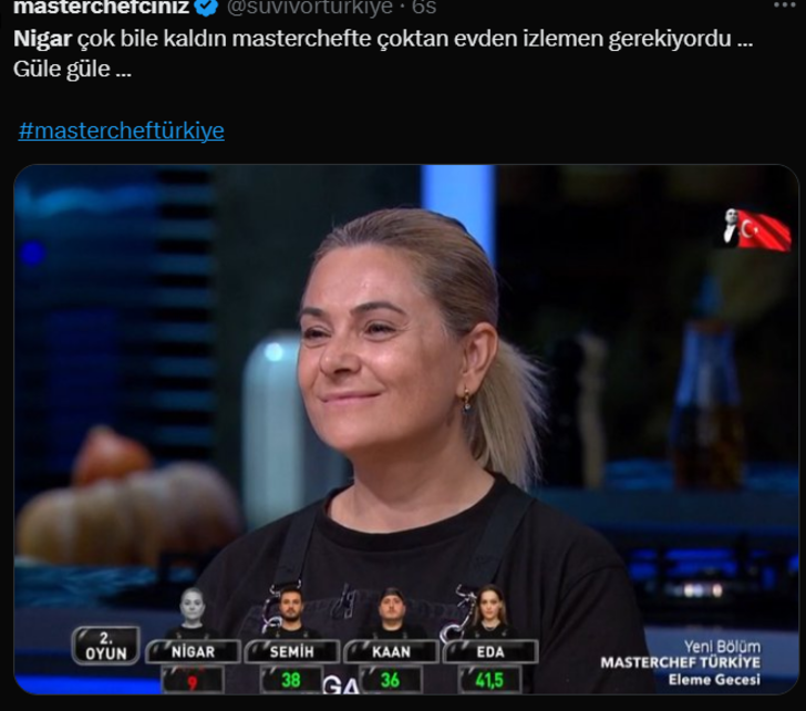 MasterChef'te kim elendi? Nigar'ın vedası sonrası o sözleri tepki çekti: Hakan ne alaka? G5