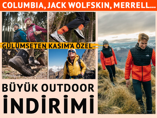 Columbia, Helly Hansen... Outdoor giyimde Gülümseten Kasım indirimleri