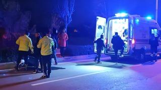 Bursa'daki motosiklet kazasında 2 kişi yaralandı