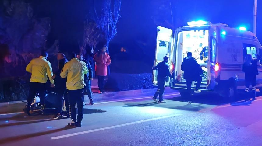 Bursa'daki motosiklet kazasında 2 kişi yaralandı