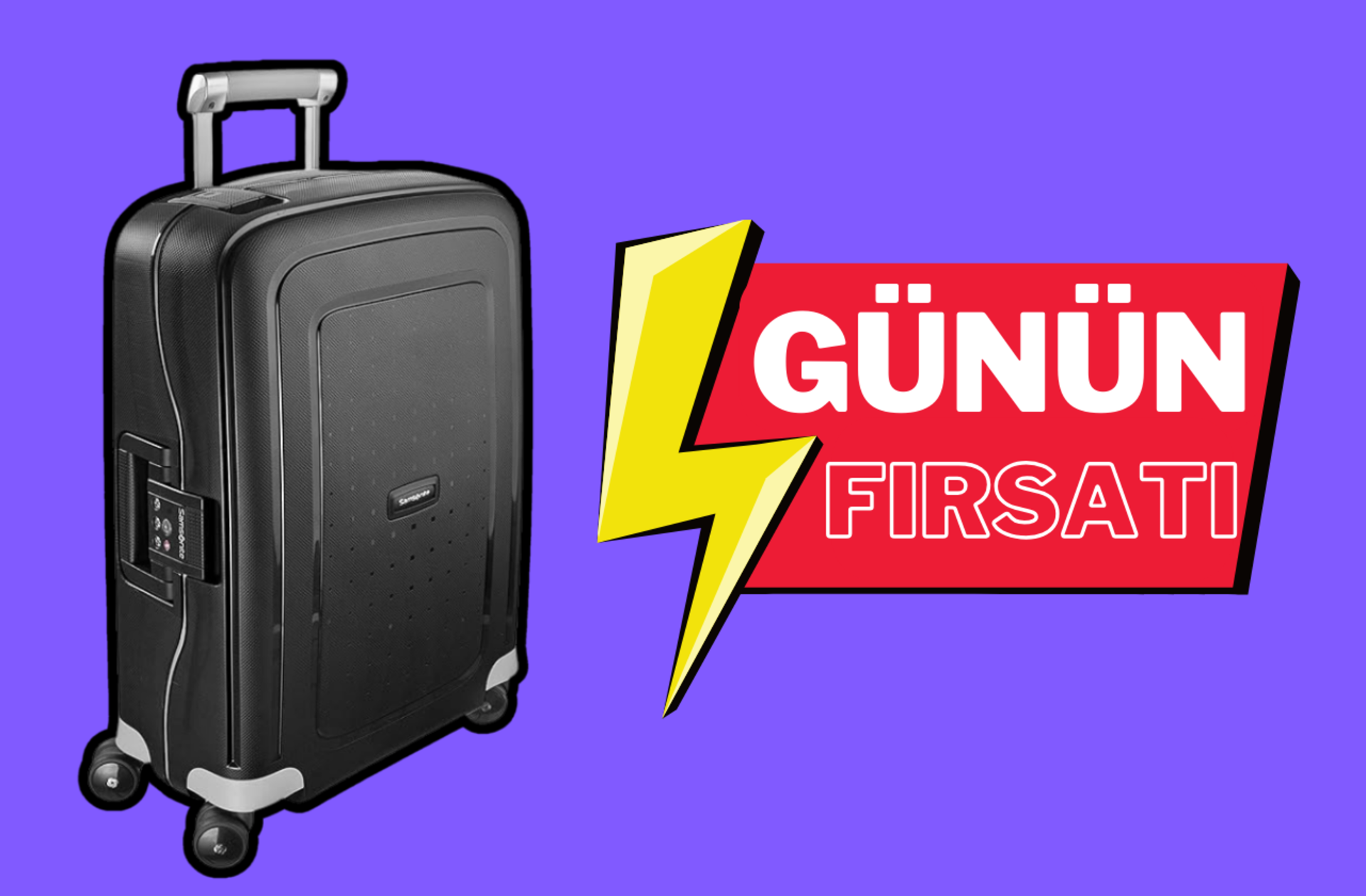 Çok satanlarda birinci! Samsonite valizde cazip fiyatlar 