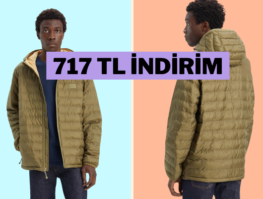 Levi's kalitesi, uygun fiyata! Kışın favori montunuz olacak