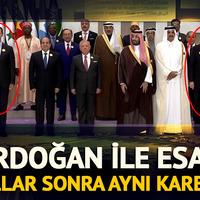 Erdoğan ile Esad yıllar sonra aynı karede