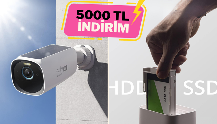 Güvenliğinizi maksimuma çıkaracak Eufycam 3 Akıllı Kamera'da 3000 TL indirim