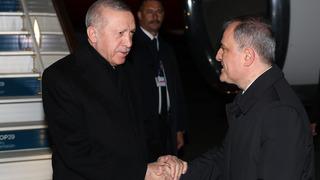 Cumhurbaşkanı Erdoğan, Azerbaycan'a geldi