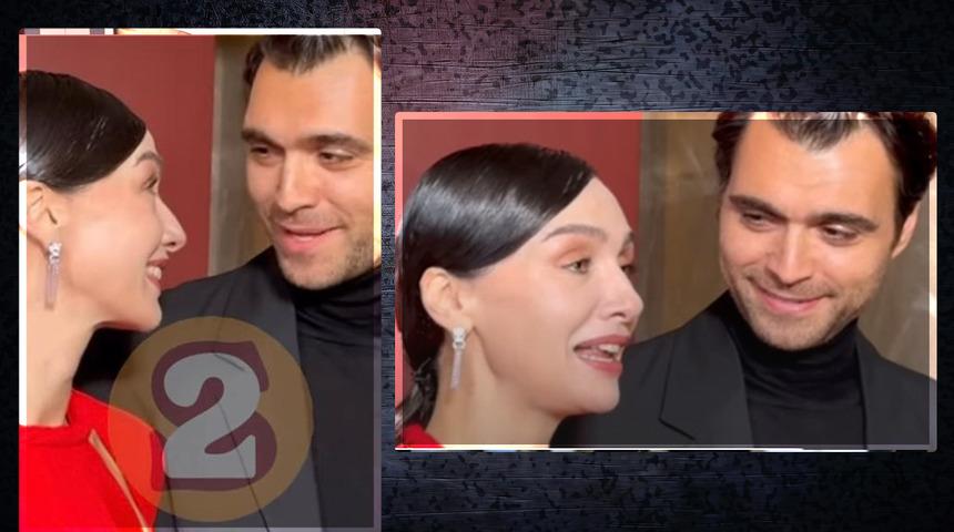 Hakan Kurtaş sevgilisi Birce Akalay'dan gözlerini alamadı! "Gurur duyuyorum"