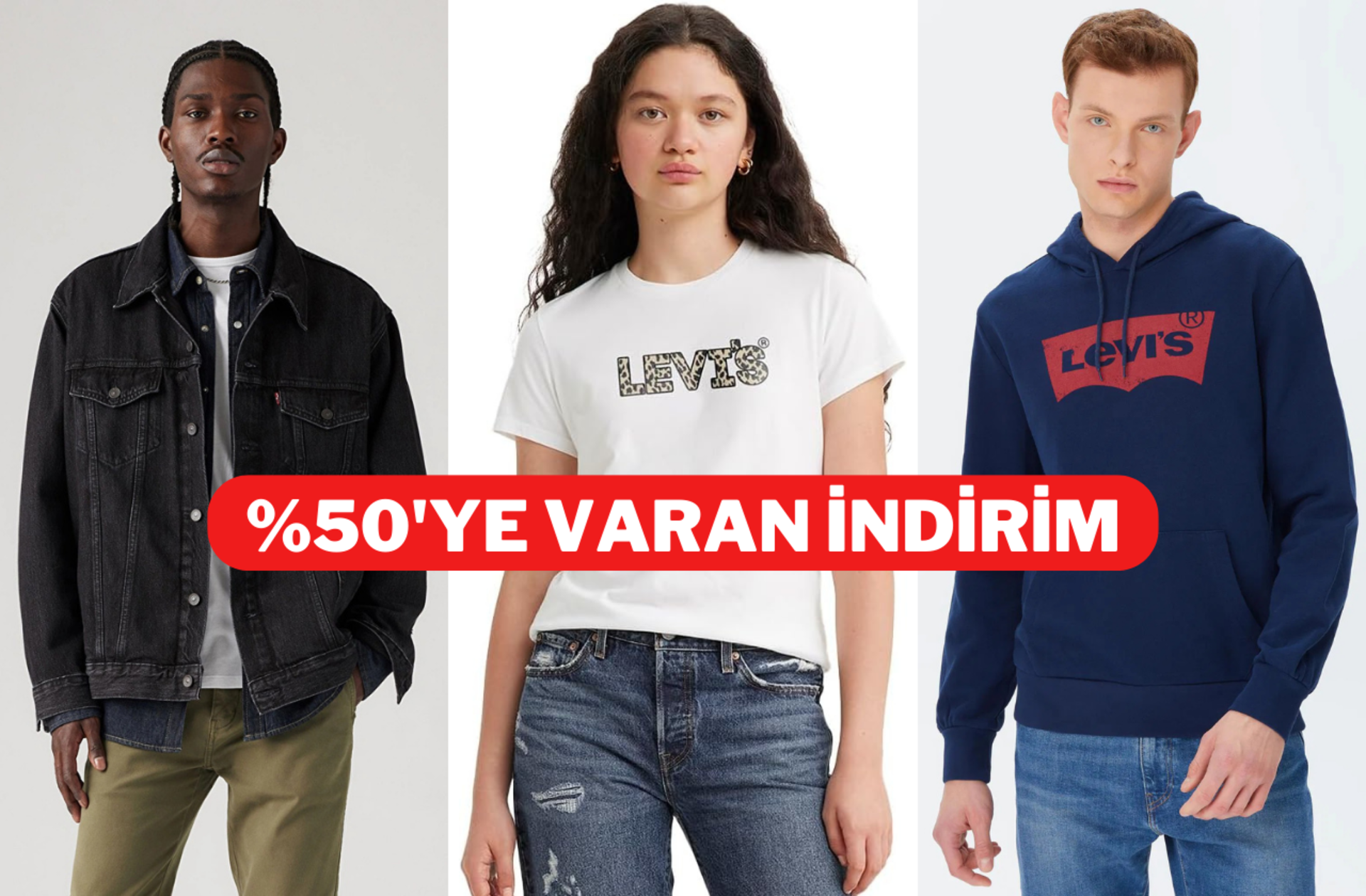 Levi's'in zamansız parçalarında Gülümseten Kasım indirimleri
