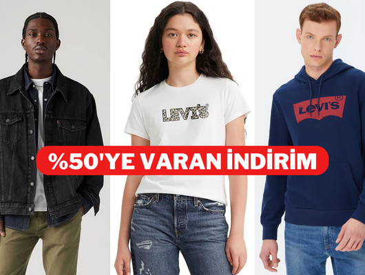 Levi's'in zamansız parçalarında Gülümseten Kasım fırsatları