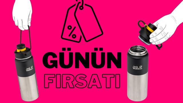 Fiyatı 1979 TL'ye düştü! Jack Wolfskin termosta kaçırılmayacak indirim
