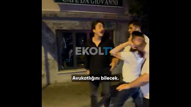 Yer: Beyoğlu! Ahmet Necdet Sezer'in torunu, arkadaşını korumak için silahın önüne atladı!