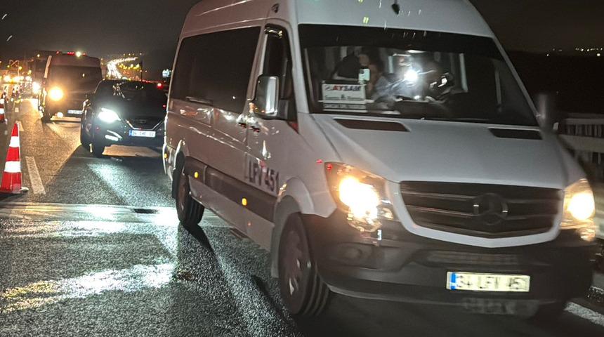 Kuzey Marmara Otoyolu'nda kaza: Ulaşım 4 saat sonra normale döndü